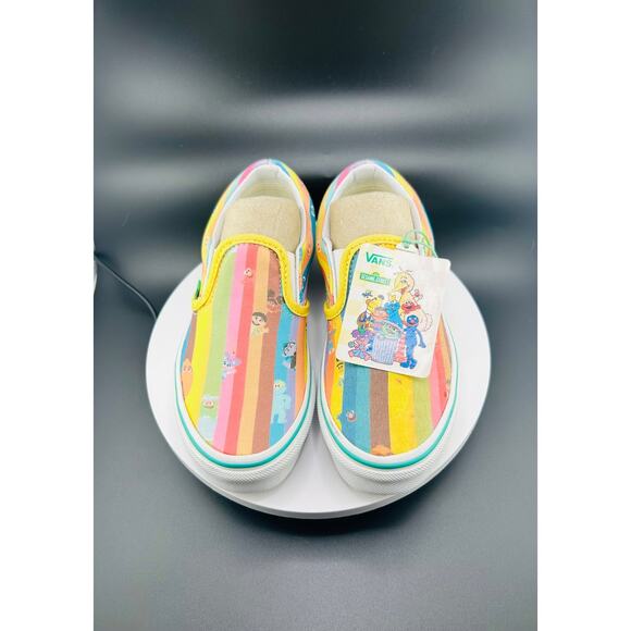 Vans X Sesame Street Slip On Sneakers Shoes Sz 13 - Picture 2 of 7